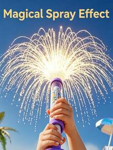 Creative Firework Water Gun, Sprays Water Like Fireworks, Children's Water Toy, Summer Pool/Backyard/Beach/Birthday Party Outdoor Game Toy (Suitable For 3 Years Old And Above) - Multicolor - View 3
