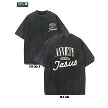 Camiseta Lavada para Hombre Estilo Moderno 2026 |     Estampado de anime vintage, estilo urbano, casual de verano, ropa rockera, cuello redondo, corte regular, adecuado para todas las estaciones, algodón lavado. - camiseta negra lavada - Ver 1