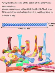 Random Color Plastic Spring Cat Toy, Interactive Cat Toy, Suitable For Cats To Scratch, Chew And Chase, Great Gift For Cats And Dogs, Ideal Choice For Valentine's Day Gift. - Multicolor - View 2