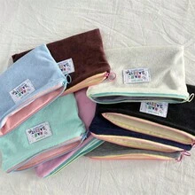 Solid Color Coin Purse, Fresh Handbag, Portable Carry-On Storage Bag, Jewelry Skincare Makeup Bag - Multicolor - View 7