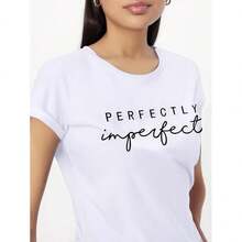 Dam-T-shirts - Vitt - Visa 12