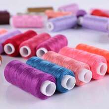 39Piece Mixed Color Polyester Sewing Thread Set – Multi-Color Assortment For Hand Or Machine Sewing, Perfect For Home Sewing And Knitting Projects, Embroidery Threads, Ideal Gift For Holidays, Hand Sewing Enthusiasts, Smooth Stitching - Set A - View 4