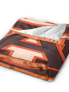 Auburn Merch Tigers Throw Blanket Warm Blankets Breathable Air Conditioner Blanket For Car Classic Outdoor Blankets For Picnic For All Season - màu đen - Xem 7