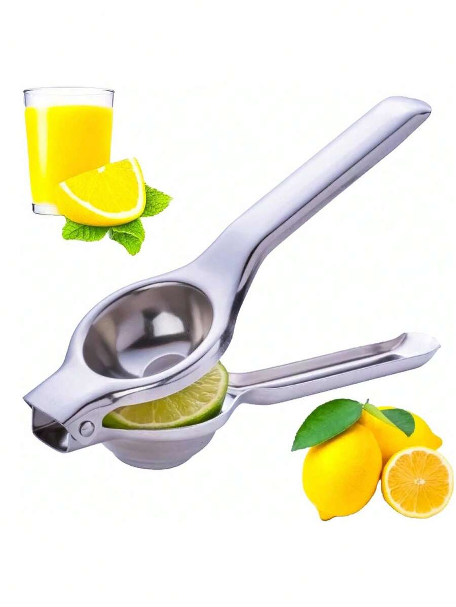 Dapur Dilengkapi Dengan Alat Pemeras Jeruk dan Lemon Manual dari Baja Tahan Karat - MultiWarna - View 1