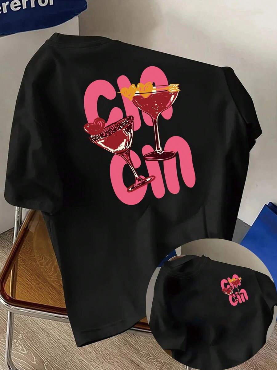Women T-Shirts - Black - View 1