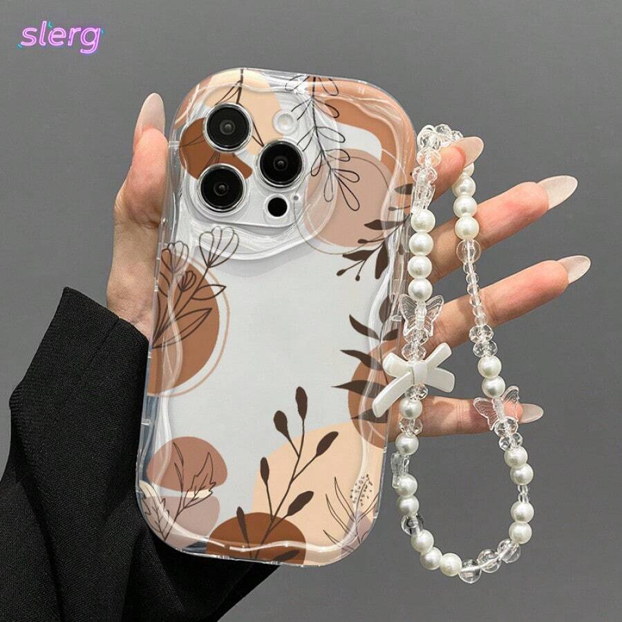 这款时尚厚实的防震手机壳饰有独特的树叶涂鸦设计,搭配可爱的印花和挂绳。它不仅防震,而且握感舒适,非常适合日常使用,是送给情侣、女性、女儿、男朋友和女朋友的绝佳礼物。 - 透明殼 - 查看 1