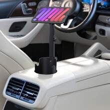 Giá đỡ điện thoại từ tính 2 trong 1 cho ô tô - Nam châm mạnh, tay đỡ xoay 360° có thể điều chỉnh, chất liệu ABS bền chắc, phù hợp với hầu hết các dòng xe, bao gồm 2 miếng dán điện thoại từ tính. - màu đen - Xem 8