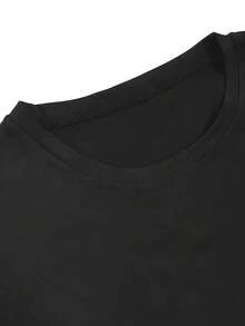 Estilo Oversize para Mujer, Camiseta "Hallelujá" de Gran Impacto, Camiseta de Fe Cristiana, Camiseta Religiosa Inspiradora, Camiseta Espiritual Motivadora, Camiseta con Versículo Bíblico, Camiseta de Inspiración Religiosa, Camiseta Holgada para Mujer, Perfecta para Fiestas Navideñas o para Regalar, Suave y Cómoda - Negro - Ver 6