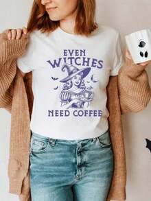 Warning: I Can Spontaneously Talk About Trains - T-Shirt - Gift For Train Lovers - Unisex Vintage Urban Style Loose Cotton Short Sleeve Crew Neck - Women's Blouses, Women's T-Shirts, Casual Blouses For Ladies - 白色 4 - 查看 7