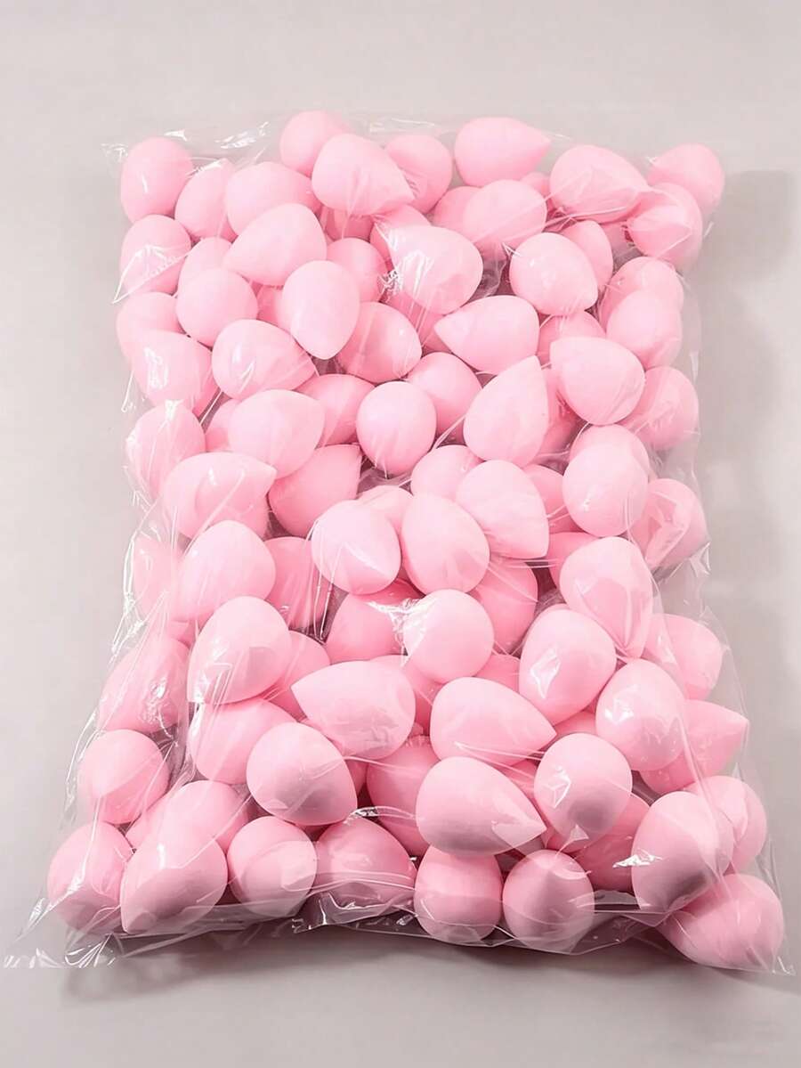 50/20/10/1pc Mini Makeup Blending Sponges, Perfect For Liquid, Cream And Powder Foundations, Multiple Colors Available, Latex-Free, Dry And Wet Use, Suitable For All Skin Types - Multicolor - View 1