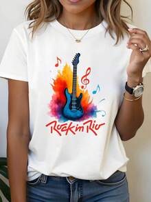 Women T-Shirts - White - View 1
