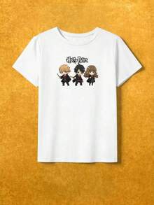 Camiseta unisex de manga corta, Whysmera X , camiseta de manga corta con estampado de dibujos animados para mujer, playeras de verano para hombre, spiderman, ,  mujer, romwe men, boho chic, regalos para maestros, camiseta para mujer, atuendos curvy para hombre, y2k. - Blanco - Ver 6