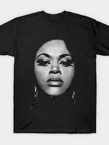 Camiseta Masculina Vintae Jill - Confortável, Gola Redonda, Mangas Curtas - Preto - Ver 1