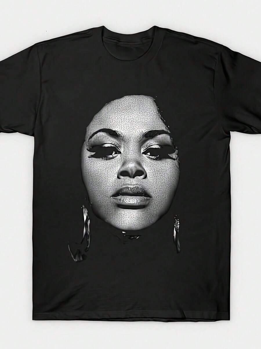 Camiseta Masculina Vintae Jill - Confortável, Gola Redonda, Mangas Curtas - Preto - Ver 1