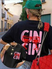 Women T-Shirts - Black - View 6