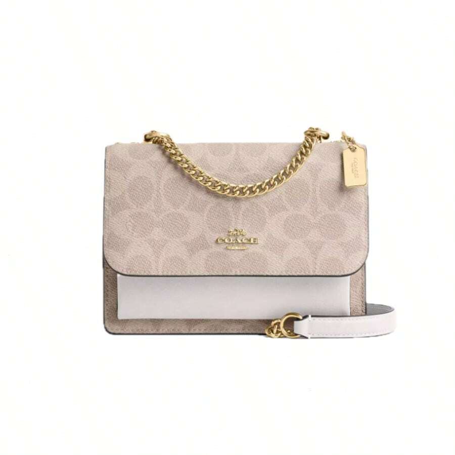 Coach Women's Mini Klare Chain Crossbody Bag - Sand/Chalk - View 1