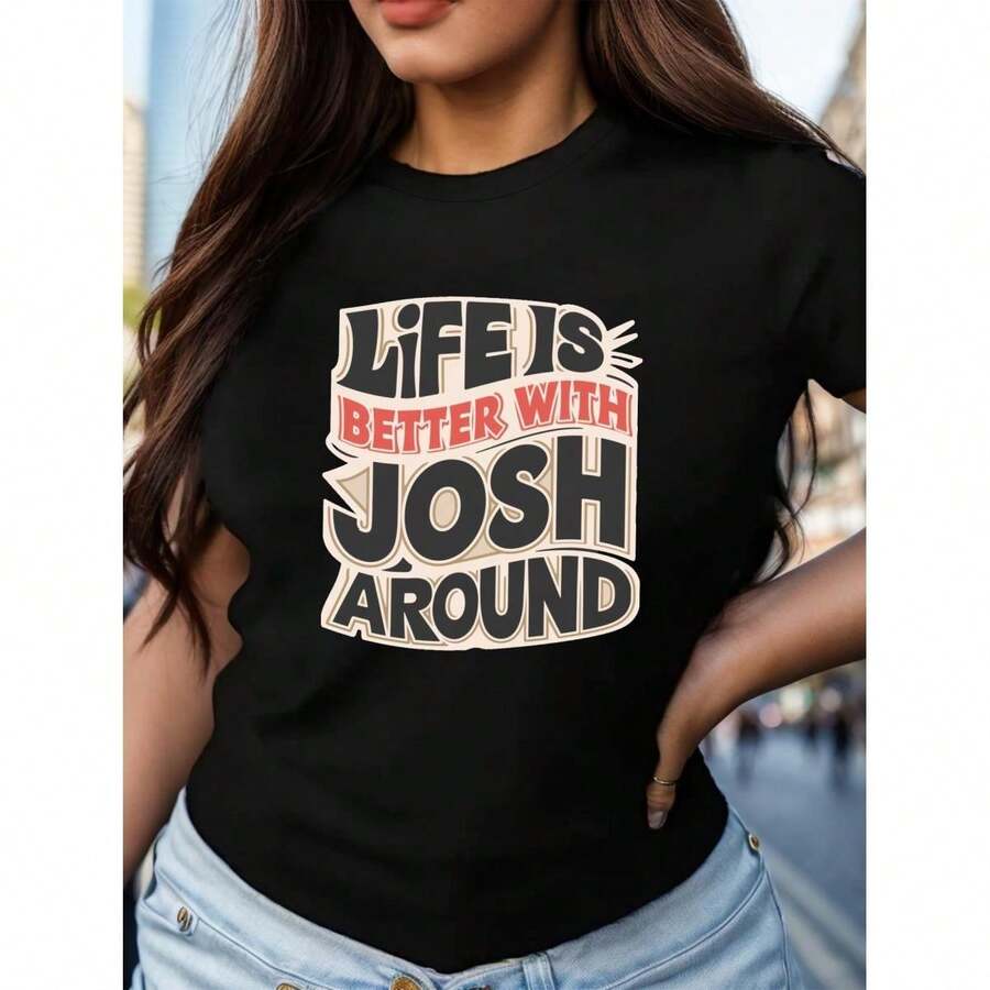 Women T-Shirts - Black - View 1