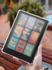 1pc Flower Pattern Transparent Protective Case Compatible With Kindle Paperwhite 12th Gen 2024,Kindle 11th Generation-2024 Release,Libra Colour 7Iinch,Protective Cover Compatible With Clara Colour,Fire HD 10 Tablet(11th/13th Gen, 2021/2023 Release)Four Corners Anti-Fall,Full Coverage Clear Case, Silicon Soft Shell - Multicolor - View 8