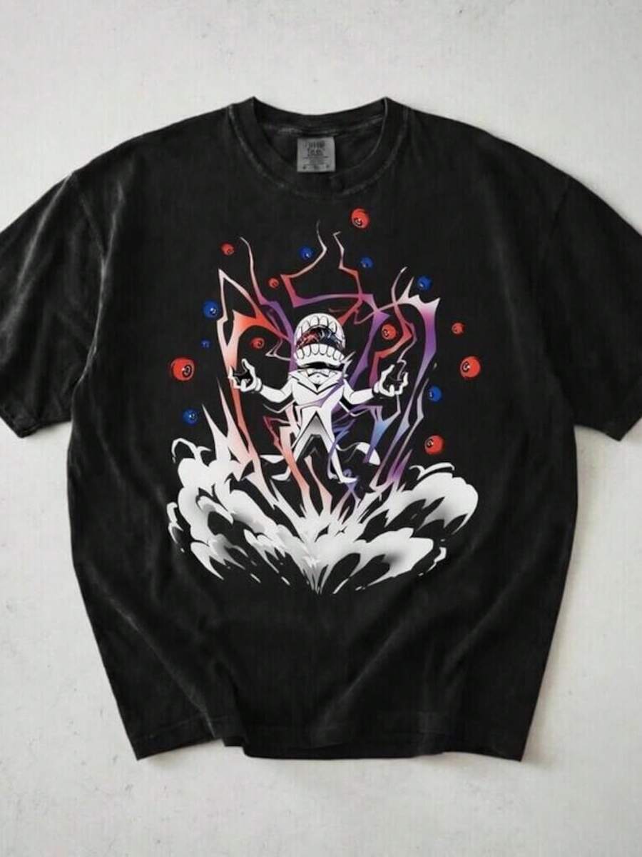 Dam-T-shirts - Svart - Visa 1