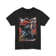 Azrael Unisex T-Shirt - Dakota Alexander Art - Knightfall - Women's Sportswear - Men's Y2K T-Shirt - Sportswear - 黑色 - 查看 1