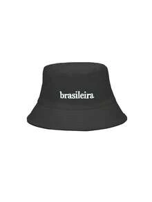 1 buah Topi Ember Wanita Motif Huruf, Topi Lipat Bertepi Lebar Pelindung Matahari untuk Pantai dan Aktivitas Luar Ruangan, Hadiah & Penggunaan Sehari-hari - MultiWarna - View 9