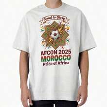 Camiseta Clásica con Gráfico de la Pasión y la Unidad del Fútbol – Mundial Tres Países - Canadá, EE. UU., México - Blanco 13 - Ver 1