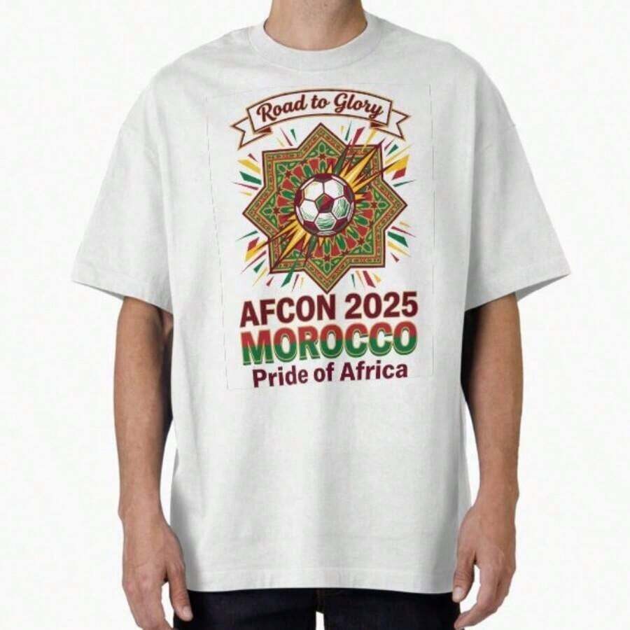 Camiseta Clásica con Gráfico de la Pasión y la Unidad del Fútbol – Mundial Tres Países - Canadá, EE. UU., México - Blanco 13 - Ver 1