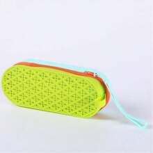 1 pieza Estuche de almacenamiento de gafas de natación universal de dos colores, estuche de gafas transpirable, caja de equipo de natación, colores de macarrón, bolsa de ocio al aire libre de secado rápido, nadador profesional unisex, canasta de regalo de Navidad, Halloween Trick-Or-Treat - Multicolor - Ver 13