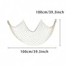 These Nautical Fishing Net Decorations, Adorned With Starfish, Feature A Vintage Marine Style. They Are The Perfect Prop For Pirate-Themed, Hawaiian-Themed, And Ocean-Themed Parties.House Decor And Accessories - Multicolor - View 12