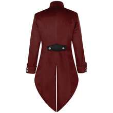 Cosplay Clothing - 251118 Dark Swallowtail Trench Coat (Red) - View 5