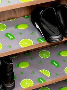 4/2/1pc Waterproof Refrigerator Mat - Moisture-Proof, Anti-Slip, Washable And Reusable. Made Of EVA Material With Novel Lemon Pattern. Suitable For Refrigerator And Kitchen Decor - Multicolor - View 12