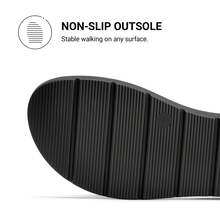 Women'S One Band Ankle Strap Buckle Flat Sandals - Tất cả màu đen-Pu - Xem 7