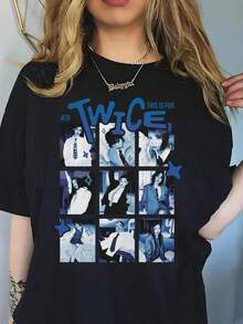 Women T-Shirts - Black - View 1