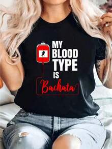 100% cotton Camisetas de manga corta de moda, camisetas unisex para las cuatro estaciones - Negro 5 - Ver 1