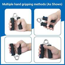 Grip Strengthener, Non-Slip Sponge Handle Grip Strengthener, Adjustable Resistance Forearm Trainer, Suitable For Strength Training. - Nhiều màu - Xem 4