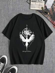 Men T-Shirts - Black - View 2