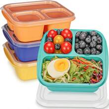 Lunch Box Sets - Bright Y/O/G/B - View 2