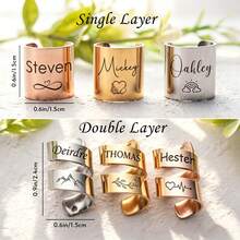 1pc Engraved Medical Stethoscope ID Tag: Customized Gift For Doctors & Nurses, Personalized Stethoscope Name Plate, Stethoscope ID Tag, Customized Stethoscope Pendant, RN Doctor Nurse Gift - Multicolor - View 6