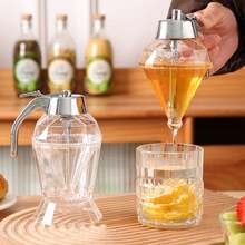 1 pieza Dispensador de miel de plástico transparente, botella exprimible para salsas, jarabes, mermeladas, herramienta de cocina para uso en el hogar & restaurante - Tarro de miel - Ver 3