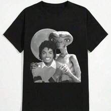 Dam-T-shirts - Svart - Visa 7
