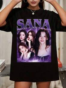 Women T-Shirts - Black - View 7