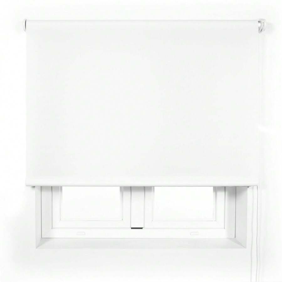 KIWI Premium Custom-Made Translucent Roller Blind In Optical White, Sizes From 60 To 180 Cm Wide And From 165 To 240 Cm High, Roller Blind With 38 Mm Tube - Blanco Opt - View 1