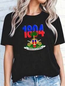 1 Piece Haitian Revolution Flag 1804, Haitian Independence Flag Da-0180g 100% Cotton - Black 2 - View 3