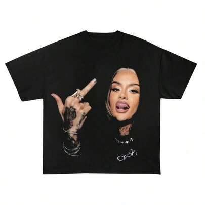 Camiseta de alta calidad al por mayor de Kehlani - Mercancía del concierto de Kehlani - Mercancía de la gira Ch - Camiseta de artista de R&B - Nuevo lanzamiento 2026 - 100% algodón transpirable, Blusa de verano para mujer, Camiseta, Camiseta estampada para hombres y mujeres, Verano para mujer, Algodón, Ropa de verano, Estilo Y2k, Ropa urbana, Blusas de algodón