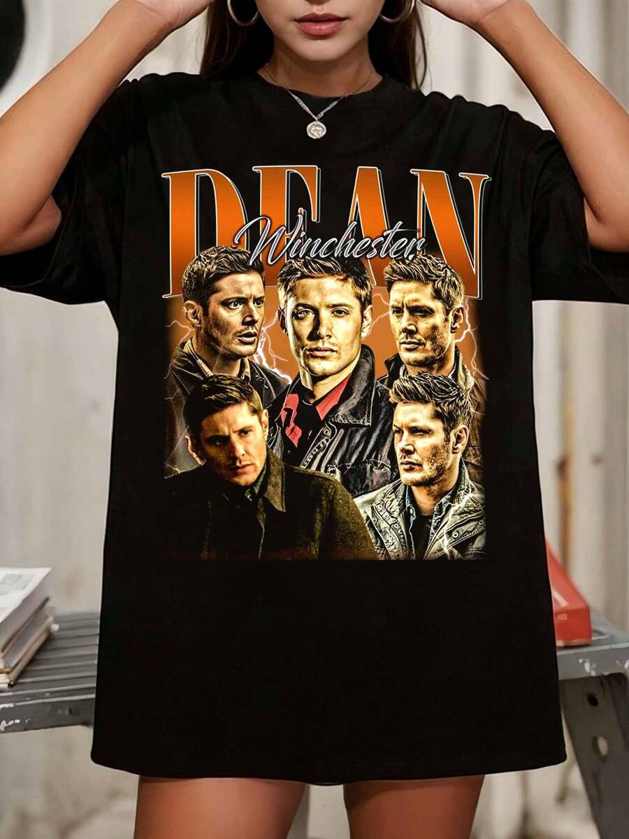 Limited Vintage T-Shirt, Gift For Woman And Man Unisex T-Shirt (1) - Black - View 1