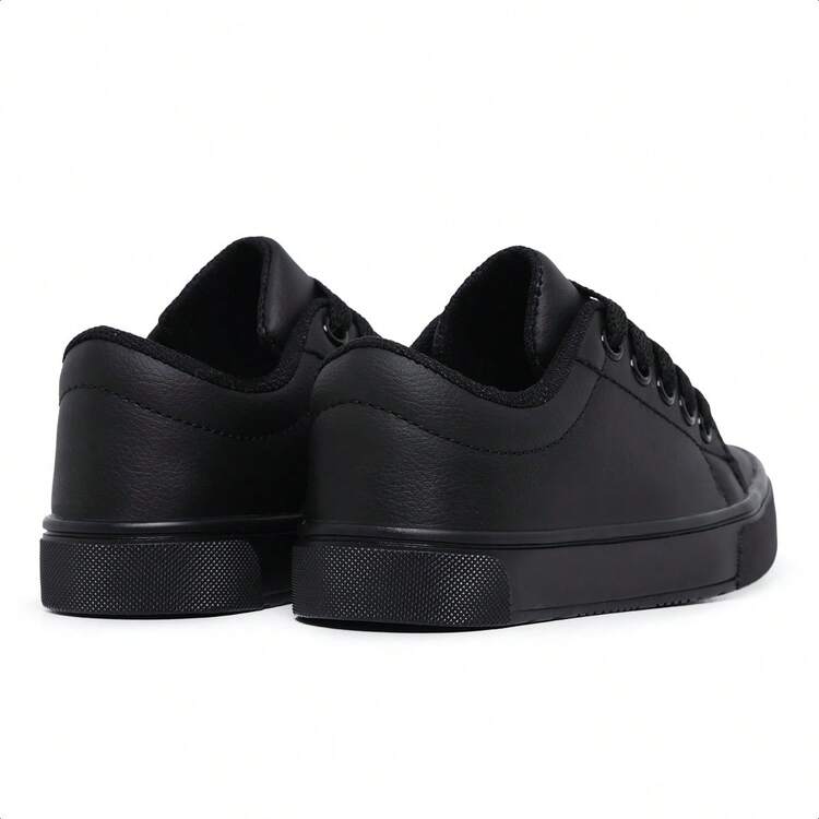 Boys' Comfortable Basic Lightweight School Sneakers - Preto/SolaPreto - View 5
