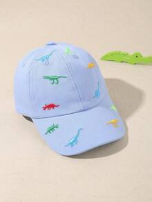 1pc Cute Embroidered Bear Pattern Baby Travel Sun Protection Baseball Cap, Infant Sun Hat For Outdoor, Beach, Travel, Wide Brim, Adjustable Size, Comfortable Breathable Soft, Daily Wear And Gift For Friends And Family - Multicolor - View 4