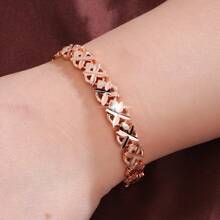 1 pieza Pulsera con dije floral, accesorio de moda para mujeres - F51511 - Ver 21