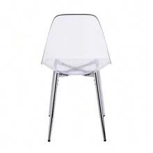 5-Piece Dining Set (1 Table + 4 Chairs) - Special Offer 1+4 - Silver - View 8