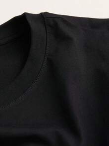 Elegante Camiseta Diaria Unisex 100% con Temática de Crucero - Diseño de Crucero para Mejores Amigos, con motivos de cruceros y vacaciones, camiseta casual de verano de manga corta y cuello redondo suave, adecuada para fiestas en la playa, despedidas de soltero/a, viajes y vacaciones en crucero - Divertidos conjuntos para parejas de mejores amigos (lavable a máquina) - Idea de regalo para el Día de la Madre/Día del Padre - Unisex, sin cinturón, largo regular, corte en H, camiseta de moda divertida con diseño de crucero. - Negro - Ver 4